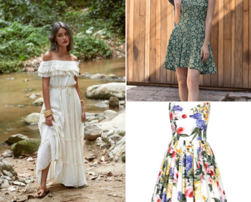 dresses cover photo collage