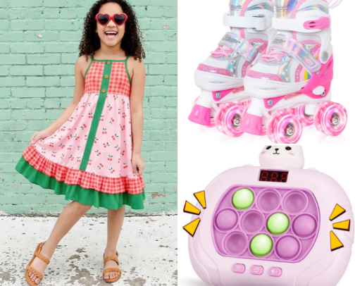 My Go-To Little Girl Clothing, Accessories & Must-Haves cover photo collage