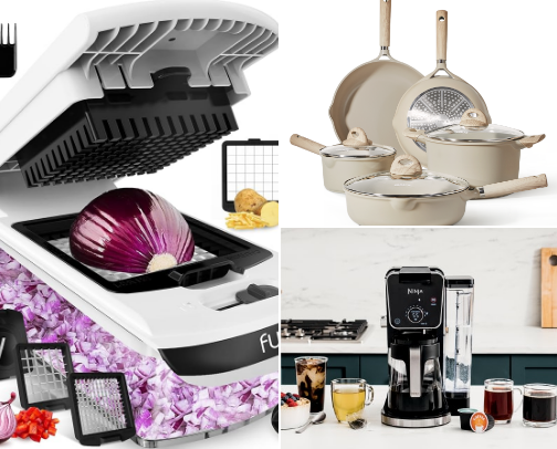 Kitchen essentials cover photo collage