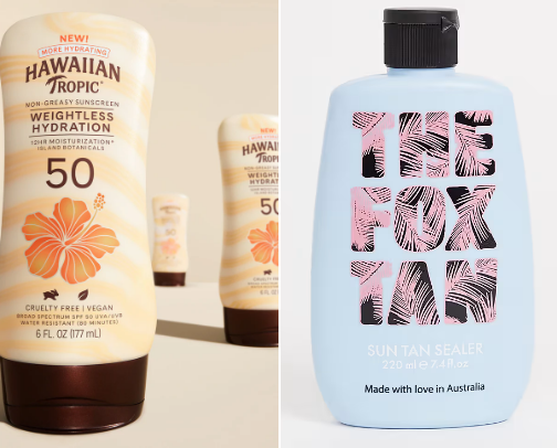 Summer Skin Care for Sun Sensitive Skin cover photo collage