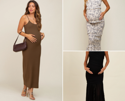 Maternity clothes cover photo collage