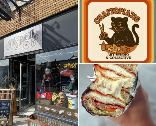 Local Vibes in Buffalo that need a visit if you’re in town. cover photo collage