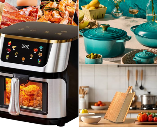 Stop Wasting Time in the Kitchen | Smart Gadgets That Actually Make Cooking Easier cover photo collage