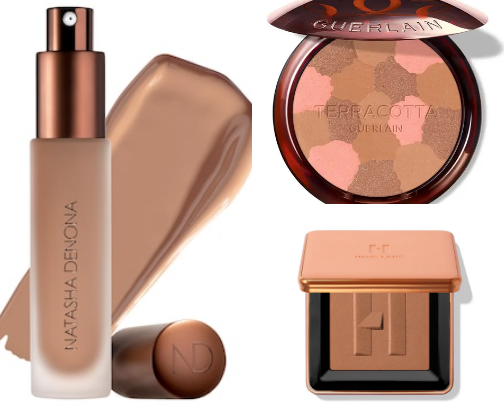 Beautiful bronzers to warm up your face whether it’s warm or cold outside! cover photo collage