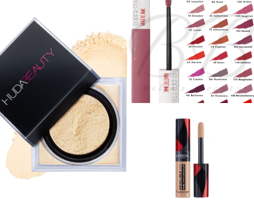 favorite makeup products cover photo collage
