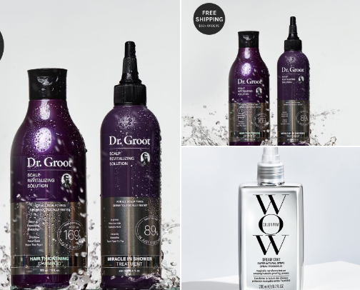 Healthy Hair cover photo collage