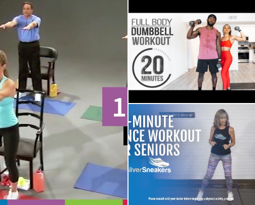 Exercise for Older Women cover photo collage