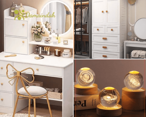 The contents of my room cover photo collage