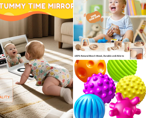 Best Montessori gifts for baby cover photo collage