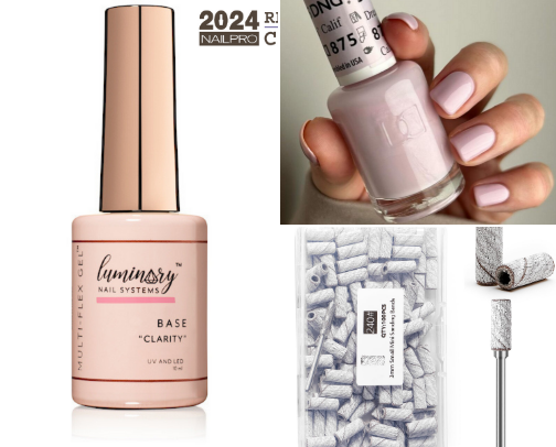 Nail tech life cover photo collage