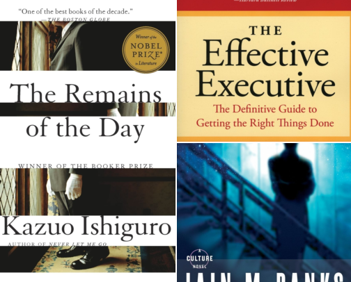 15 Books That Shaped Jeff Bezos and Amazon cover photo collage