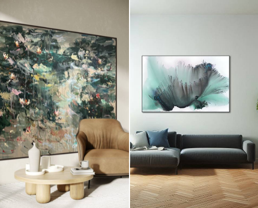 Abstract Works That Speak Without Words. cover photo collage