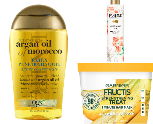 Curly Hair and Shower Products that Smell Amazing and Clean cover photo collage