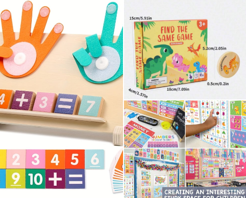 Screen-Free Learning Toys for Curious Toddlers (Ages 2-5) cover photo collage