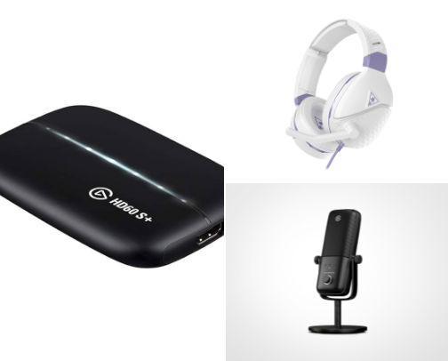 Stream accessories cover photo collage