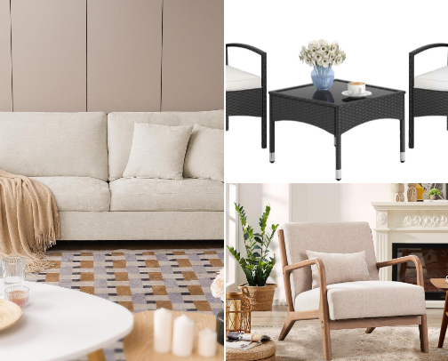 Affordable Furnishings cover photo collage