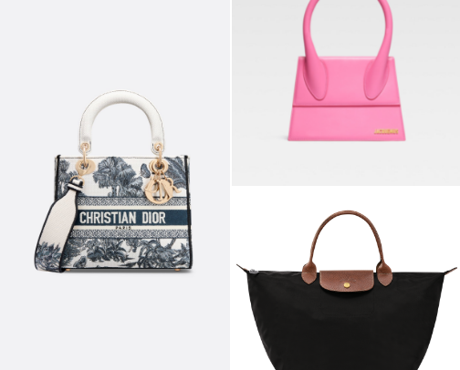 Crafted elegance:the art of your bag👜 cover photo collage