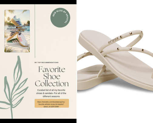 Comfort meets cute (shoe edition) cover photo collage