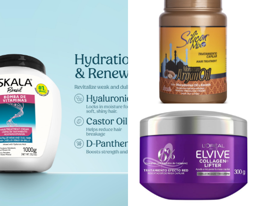 My Favorites for Soft and Healthy Hair 💆🏻‍♀️ cover photo collage