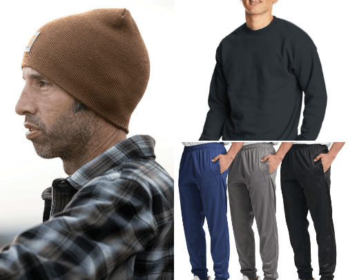 Men's wear cover photo collage