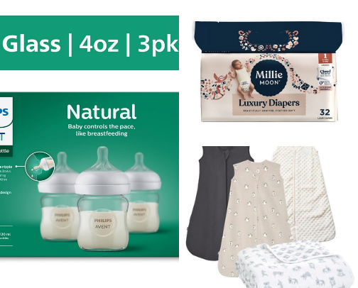 First Time Mom Baby Registry cover photo collage