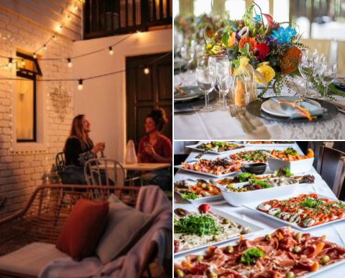 Wedding Catering Decor Ideas cover photo collage