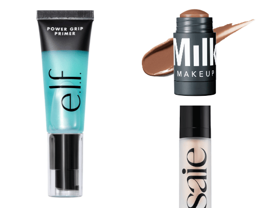 Clean girl makeup cover photo collage
