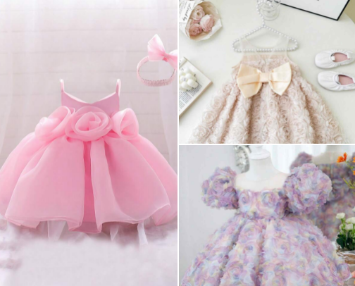 Birthday Party look for Baby Girls-Shein Edition🧚‍♀️ cover photo collage