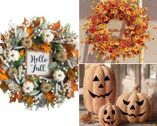 Fun and Festive Fall Decor! cover photo collage