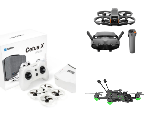 FPV (First-Person View) Drones cover photo collage