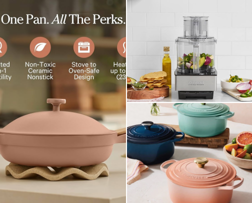 Wedding Registry Essentials for the Modern Couple cover photo collage