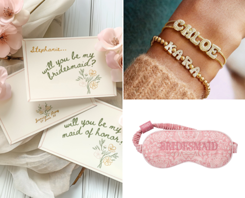 What's Worth Putting in a Bridesmaid Proposal Box (Researched, Mostly Under $50) cover photo collage