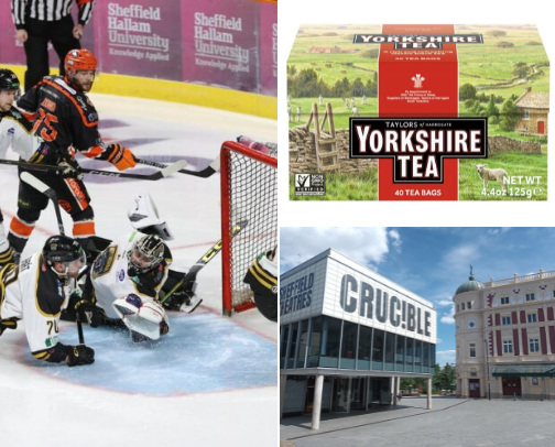 The best of South Yorkshire, God's own country cover photo collage
