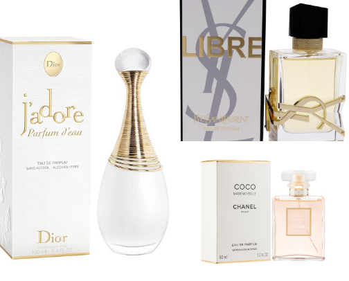 Top 20 Women’s Perfumes cover photo collage