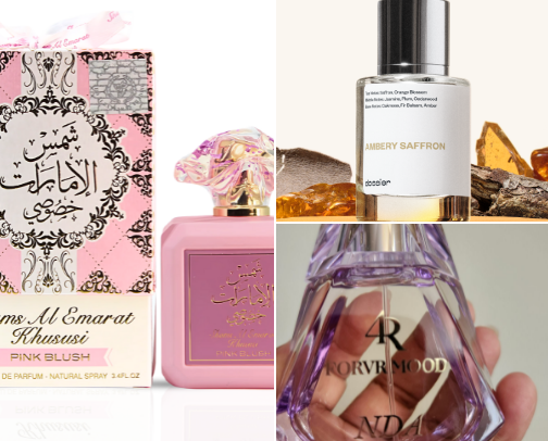 The Perfume Vault cover photo collage