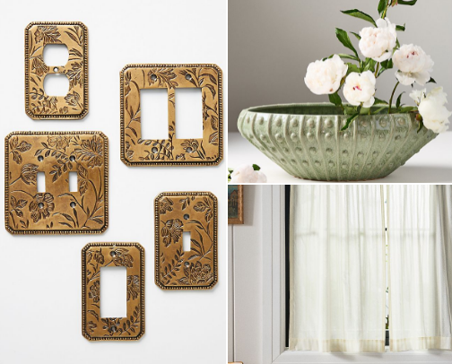 New house, new decor! cover photo collage