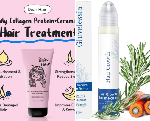 Staples in my curly hair routine! cover photo collage