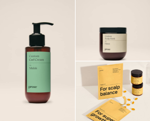 Haircare cover photo collage