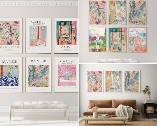 Matisse art  cover photo collage