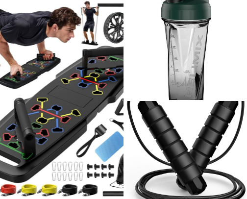 Copy of Train smarter, push harder – your full-body workout starts here! cover photo collage