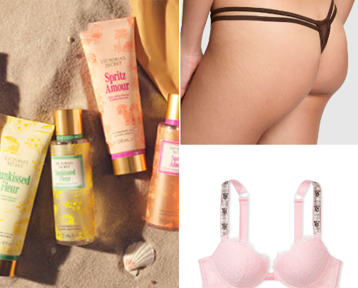 VICTORIA'S SECRET cover photo collage