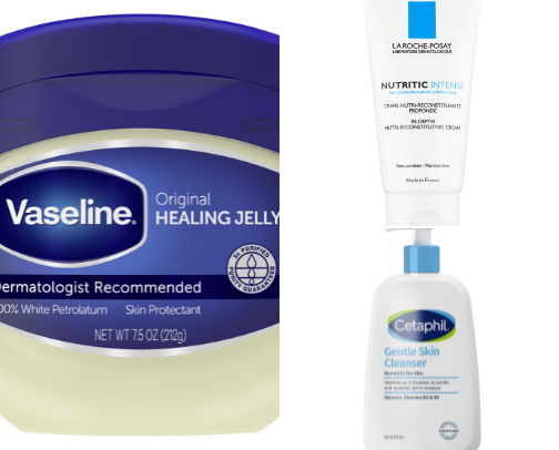 Skincare (Accutane journey) cover photo collage