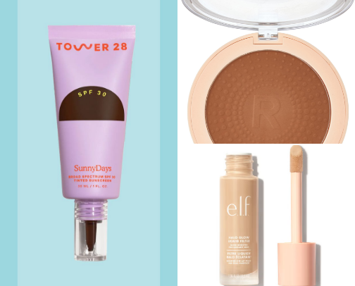Beauty and skincare ✨️ cover photo collage