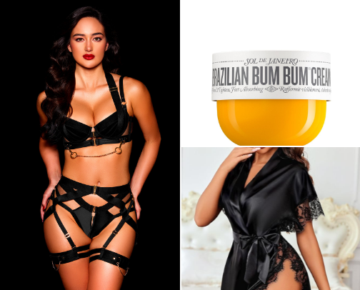 The Seduction Edit +30 💋 cover photo collage