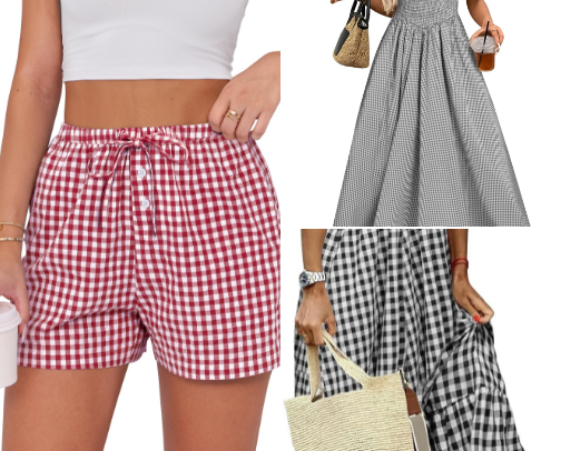 All things gingham cover photo collage