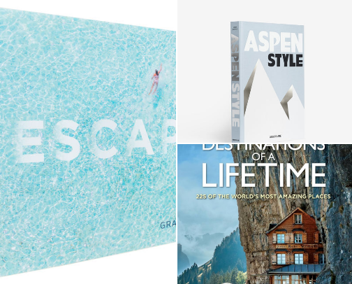 Free PDF - Escape: Dreamy photographic journeys from Aspen to Bora Bora for travelers craving their next escape. cover photo collage