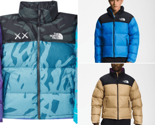 TNF Jackets cover photo collage