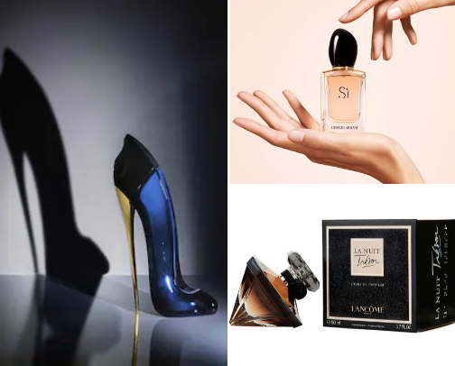 Perfumes 🙂‍↔️ cover photo collage
