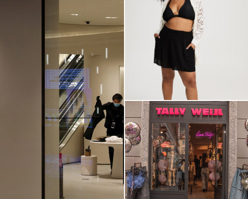 Fast Fashion brands cover photo collage
