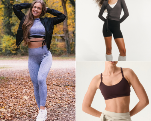 My favorite athletic looks cover photo collage